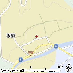 鳥取県八頭郡智頭町坂原128周辺の地図