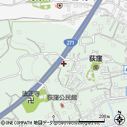 神奈川県小田原市荻窪695周辺の地図