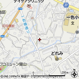 神奈川県三浦郡葉山町一色1123-3周辺の地図