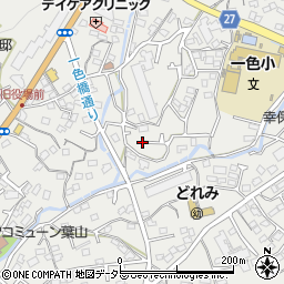 神奈川県三浦郡葉山町一色1123-20周辺の地図