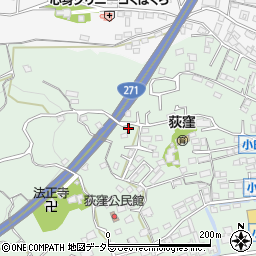 神奈川県小田原市荻窪694周辺の地図