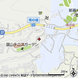 神奈川県三浦郡葉山町一色390周辺の地図