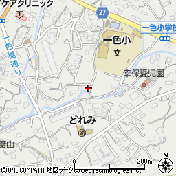 神奈川県三浦郡葉山町一色1100-54周辺の地図