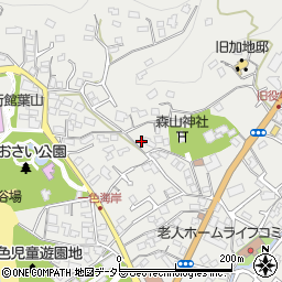 神奈川県三浦郡葉山町一色2170-1周辺の地図