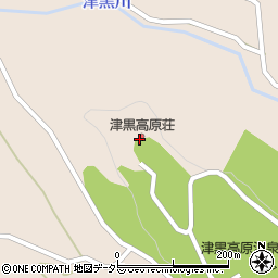 蒜山なごみの温泉津黒高原荘周辺の地図