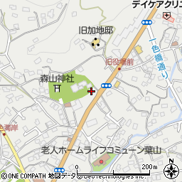 ひばり薬局葉山店周辺の地図