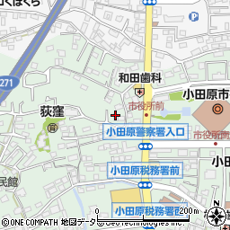 神奈川県小田原市荻窪578周辺の地図
