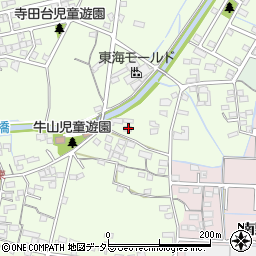 愛知県春日井市牛山町2609周辺の地図