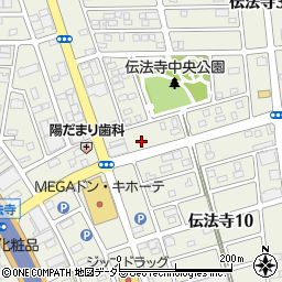 株式会社キンキレンタカー愛知周辺の地図