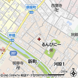 滋賀県彦根市河原2丁目周辺の地図