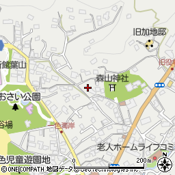 神奈川県三浦郡葉山町一色2170周辺の地図