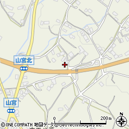 静岡県富士宮市山宮404周辺の地図