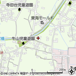 愛知県春日井市牛山町2606周辺の地図