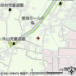 愛知県春日井市牛山町2613周辺の地図