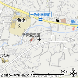 神奈川県三浦郡葉山町一色935周辺の地図