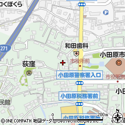 神奈川県小田原市荻窪576周辺の地図