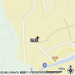 鳥取県八頭郡智頭町坂原184周辺の地図
