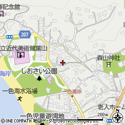 神奈川県三浦郡葉山町一色2179周辺の地図