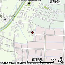 愛知県春日井市牛山町2647周辺の地図