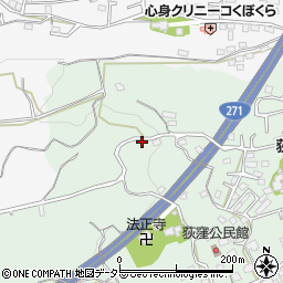 神奈川県小田原市荻窪702周辺の地図