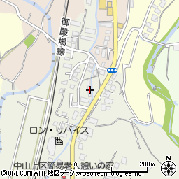 静岡県御殿場市中山41周辺の地図