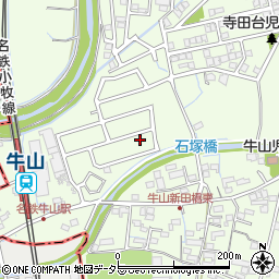 愛知県春日井市牛山町1018周辺の地図