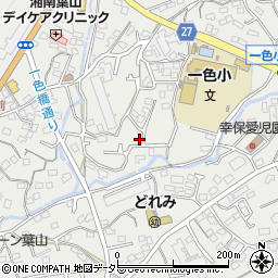 神奈川県三浦郡葉山町一色1100-18周辺の地図