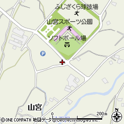 静岡県富士宮市山宮2071周辺の地図