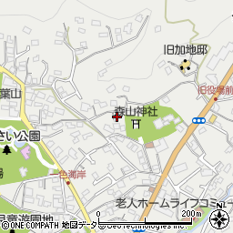 神奈川県三浦郡葉山町一色2170-4周辺の地図