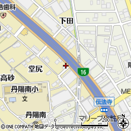 愛知県一宮市丹陽町九日市場下田95-8周辺の地図