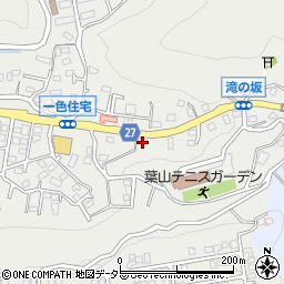 神奈川県三浦郡葉山町一色372周辺の地図