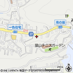 神奈川県三浦郡葉山町一色372-6周辺の地図