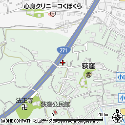 神奈川県小田原市荻窪690周辺の地図