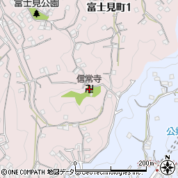 横須賀ヒルズ樹木葬ふじみ周辺の地図