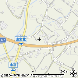 静岡県富士宮市山宮415周辺の地図