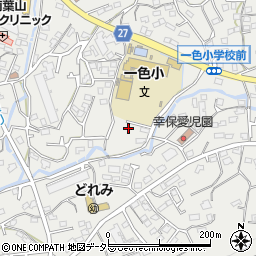 神奈川県三浦郡葉山町一色1087周辺の地図