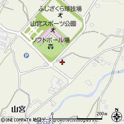 静岡県富士宮市山宮2107周辺の地図