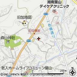 神奈川県三浦郡葉山町一色1798周辺の地図