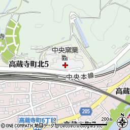 中央窯業株式会社周辺の地図