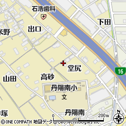 愛知県一宮市丹陽町九日市場堂尻2528周辺の地図