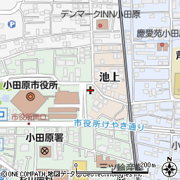 神奈川県小田原市荻窪316周辺の地図