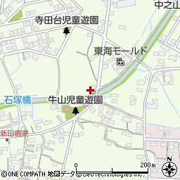 愛知県春日井市牛山町2353周辺の地図