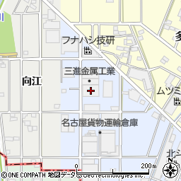 愛知県小牧市多気西町31周辺の地図