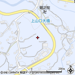 神奈川県三浦郡葉山町上山口周辺の地図