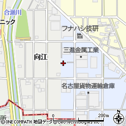 愛知県小牧市多気西町8周辺の地図