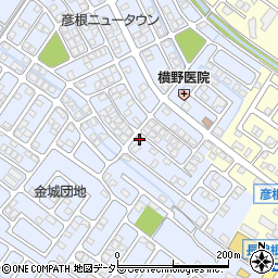滋賀県彦根市大藪町2012周辺の地図