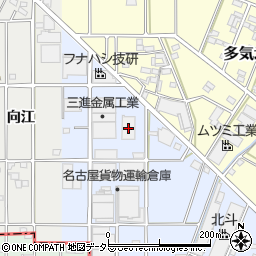愛知県小牧市多気西町40周辺の地図