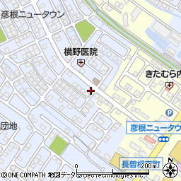 滋賀県彦根市大藪町2034-1周辺の地図