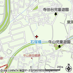 愛知県春日井市牛山町2381-5周辺の地図