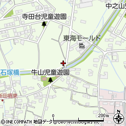 愛知県春日井市牛山町2353-3周辺の地図